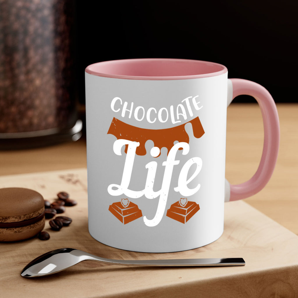 chocolate life 45#- chocolate-Mug / Coffee Cup