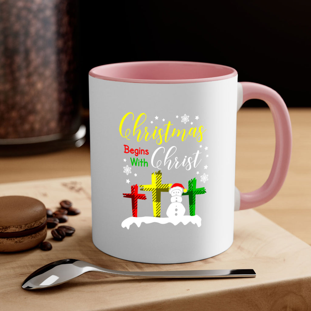 christmas begins with christ style 97#- christmas-Mug / Coffee Cup