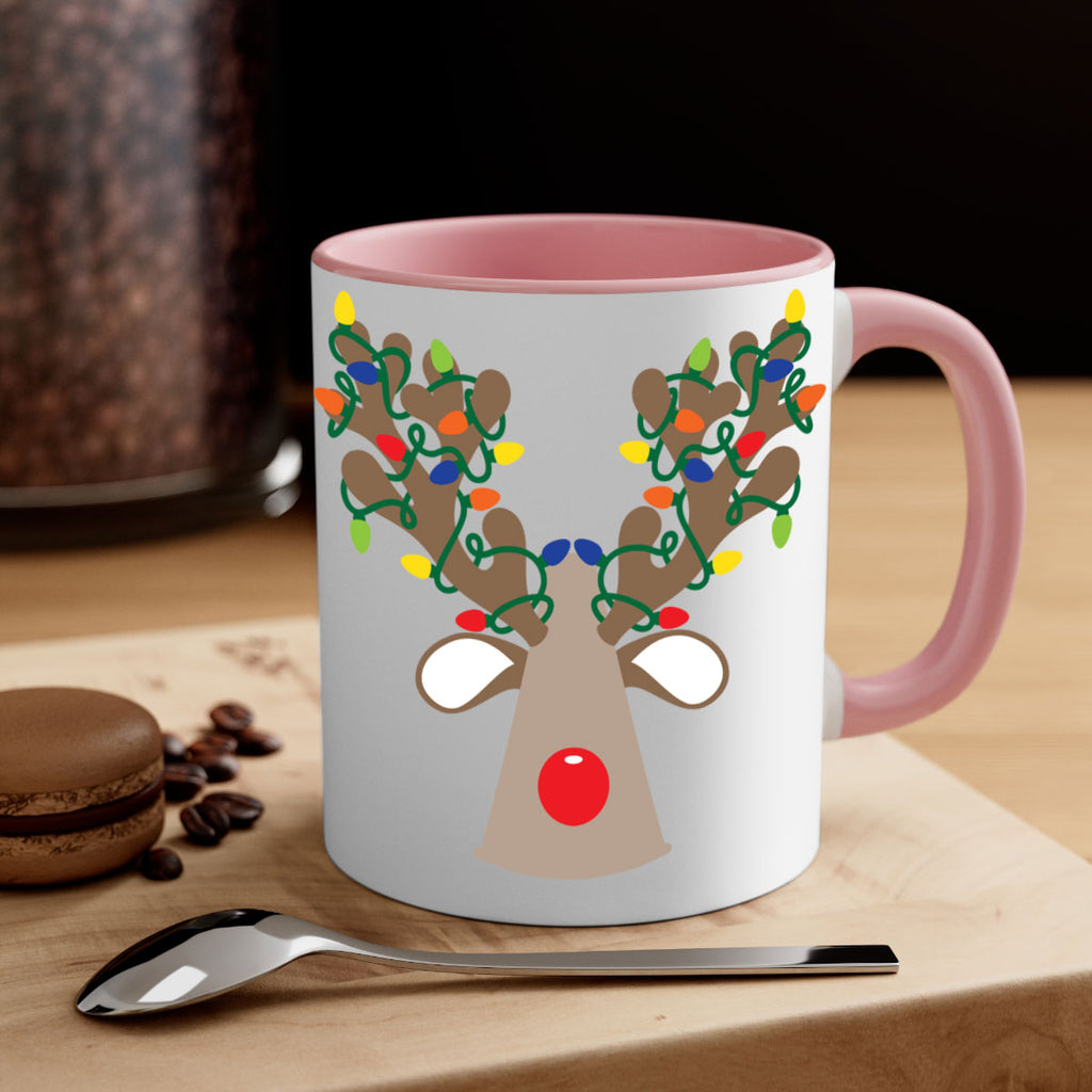 christmas reindeer antler cheer style 116#- christmas-Mug / Coffee Cup