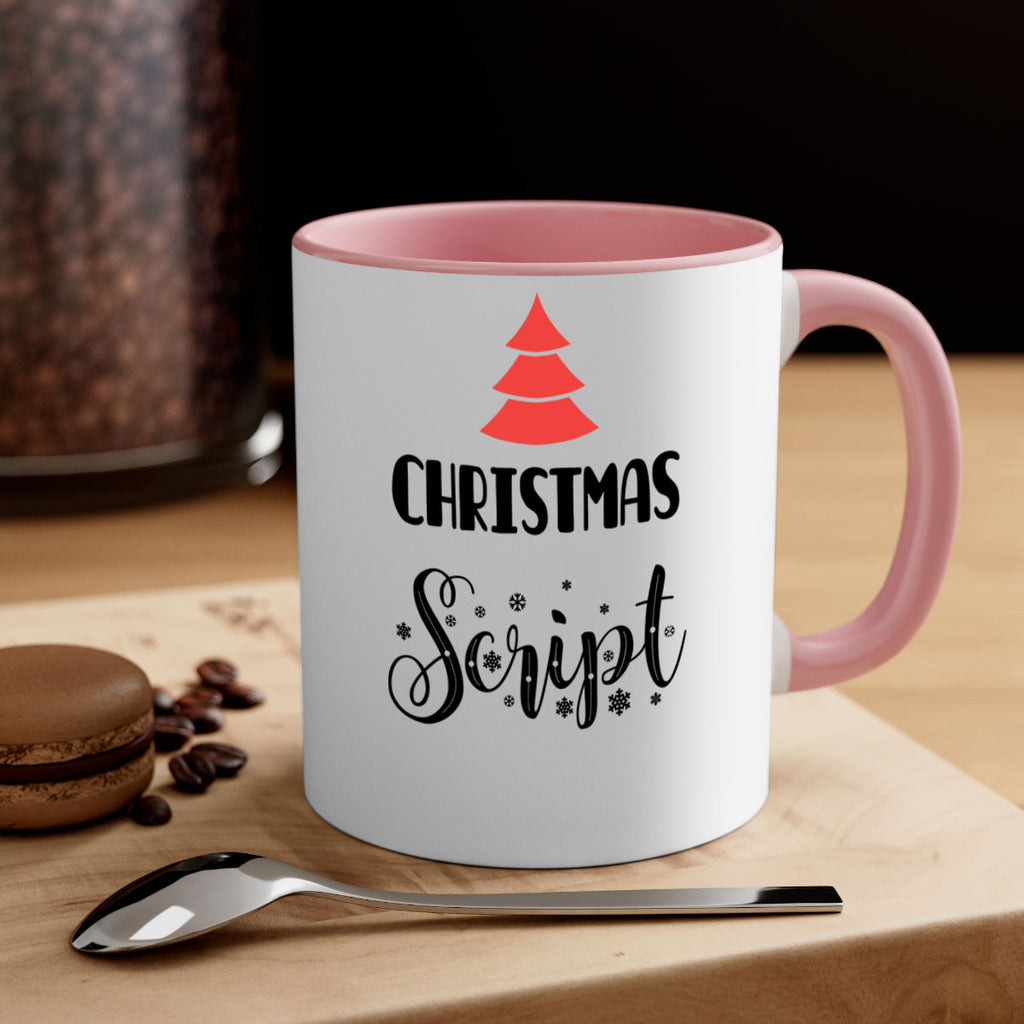 christmas script style 122#- christmas-Mug / Coffee Cup