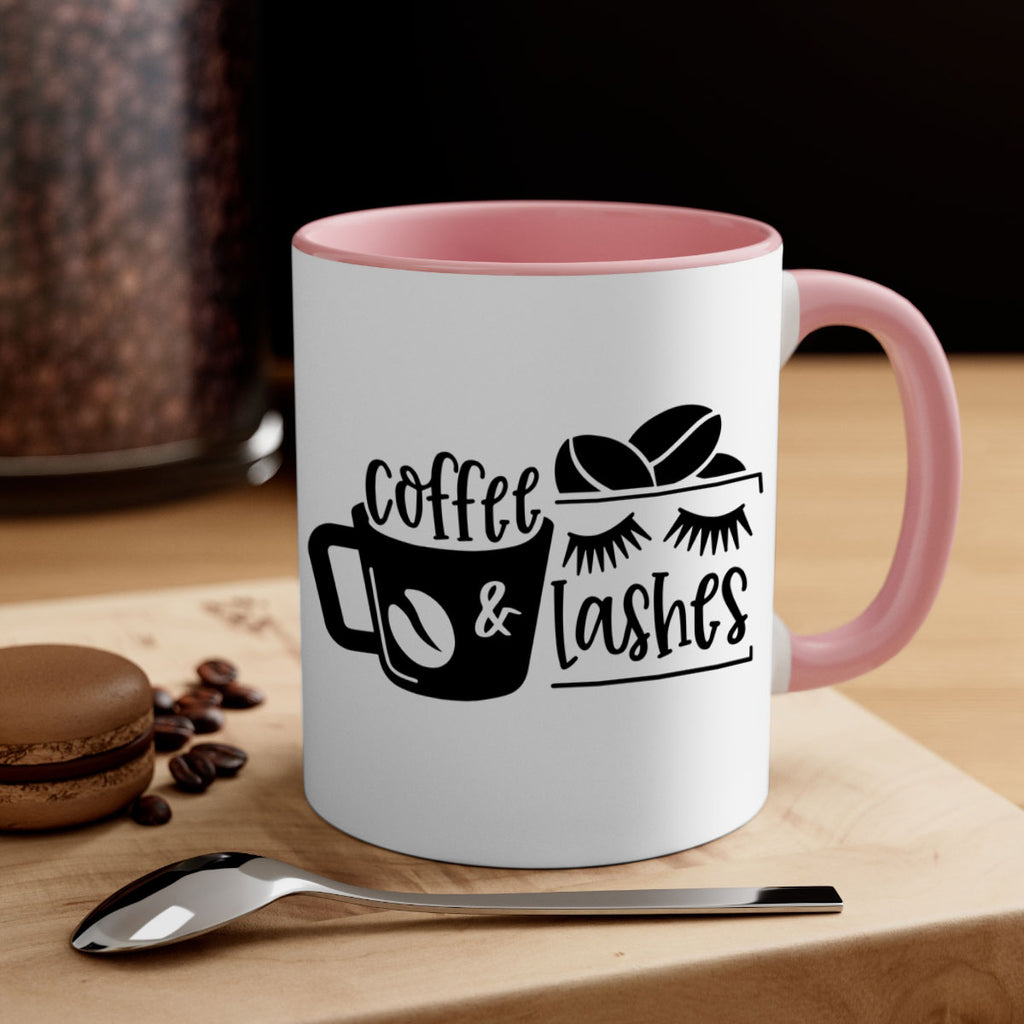 coffee lashes 176#- coffee-Mug / Coffee Cup