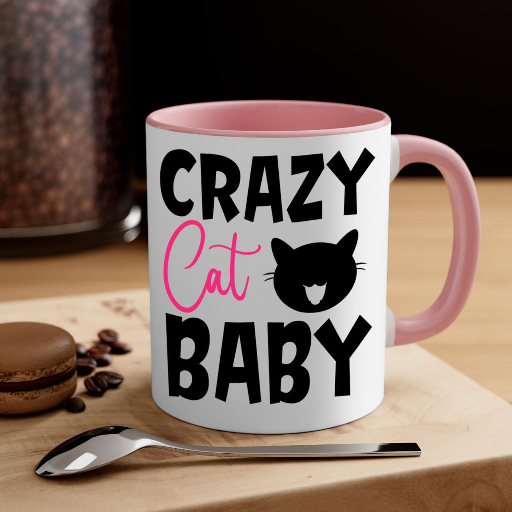 crazy cat baby Style 270#- baby2-Mug / Coffee Cup