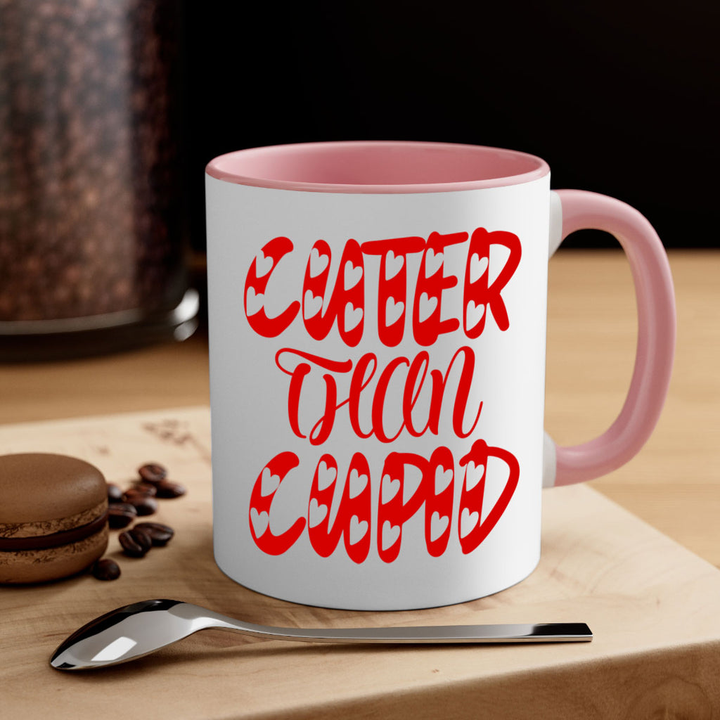 cuter than cupid 79#- valentines day-Mug / Coffee Cup