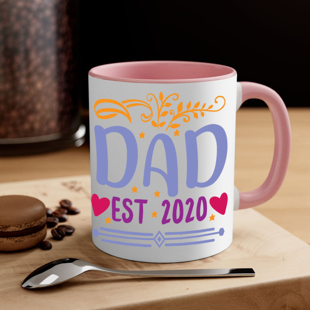 dad est 98#- fathers day-Mug / Coffee Cup