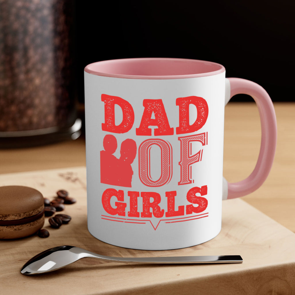 dad of girls 269#- fathers day-Mug / Coffee Cup