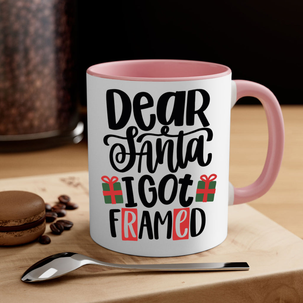 dear santa i got framed 162#- christmas-Mug / Coffee Cup