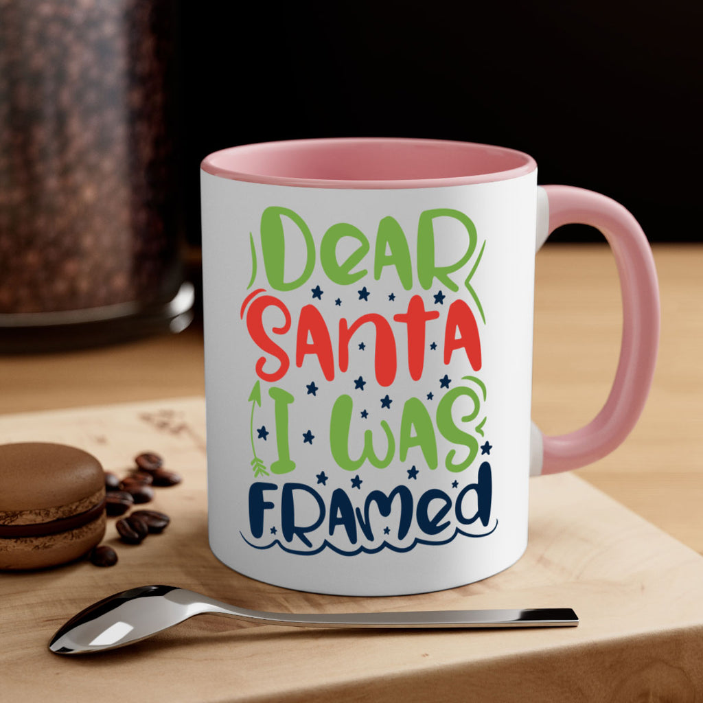 dear santa i was framedd 280#- christmas-Mug / Coffee Cup