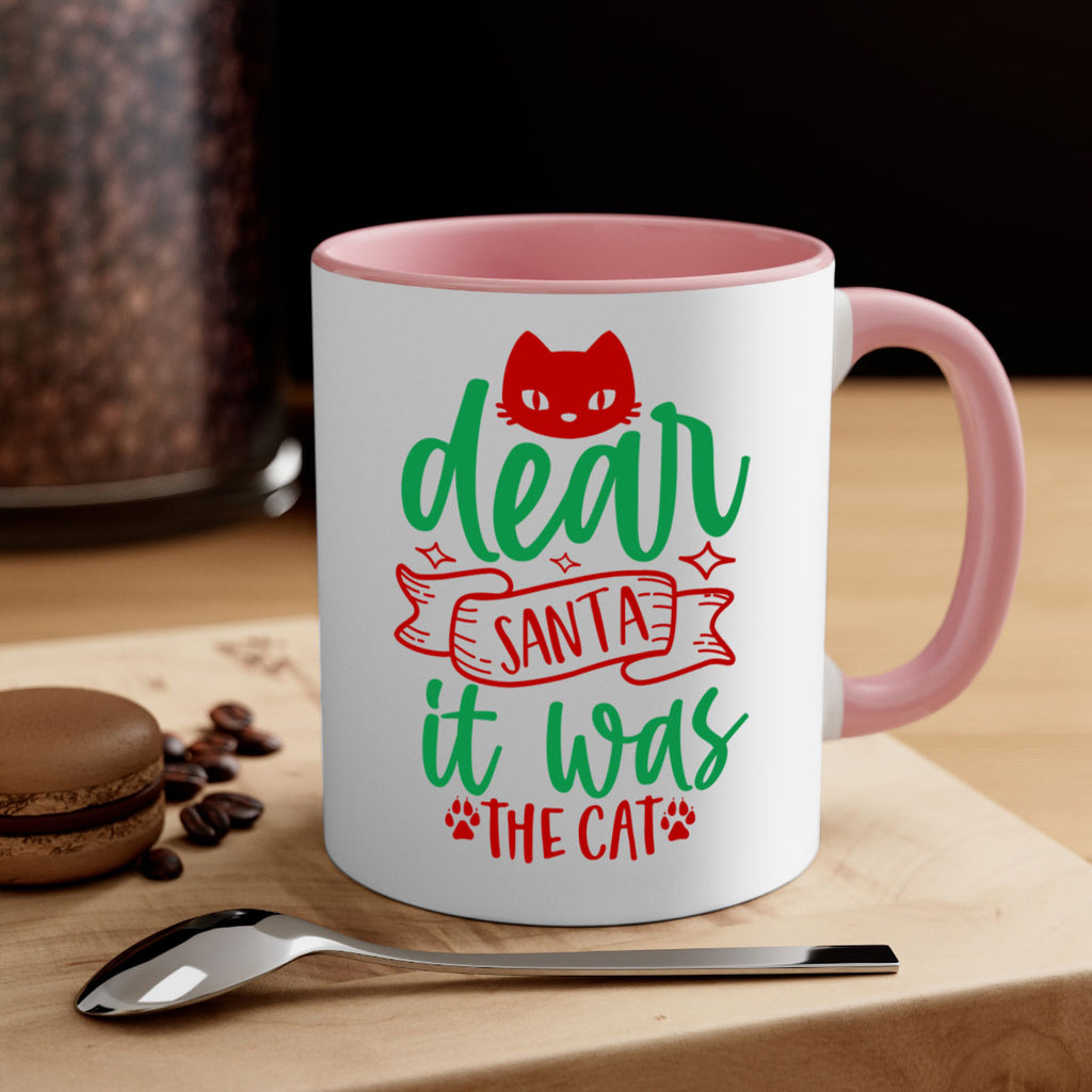 dear santa it was the cat style 170#- christmas-Mug / Coffee Cup