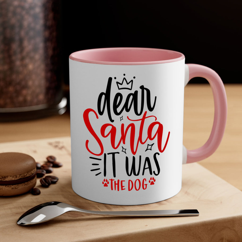 dear santa it was the dog style 171#- christmas-Mug / Coffee Cup