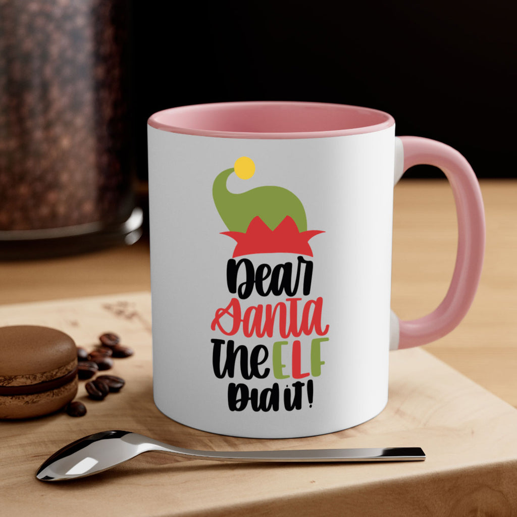 dear santa the elf did it 159#- christmas-Mug / Coffee Cup