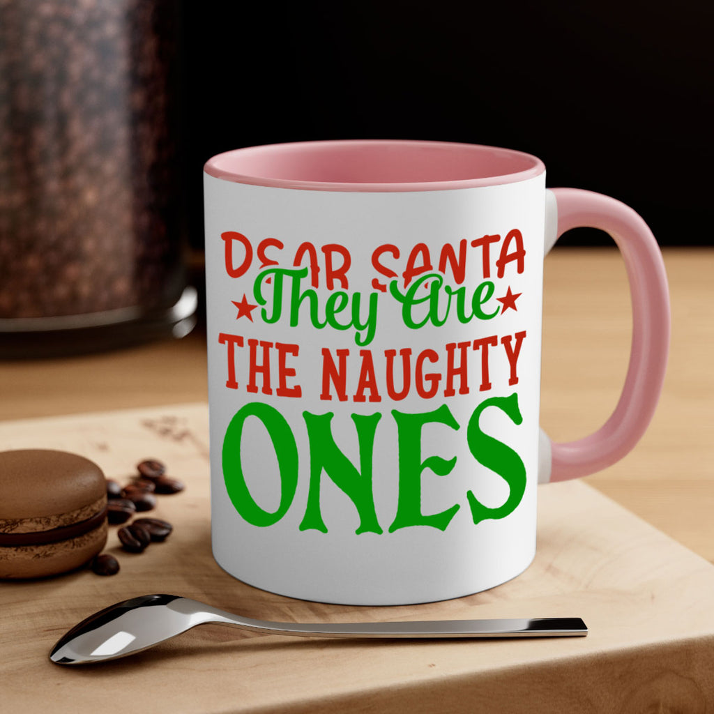 dear santa they are the naughty ones 343#- christmas-Mug / Coffee Cup