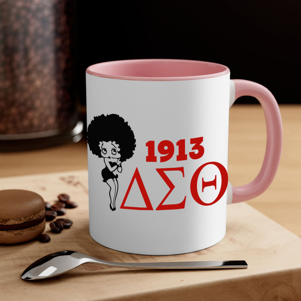 delta sigma theta 4#- black words - phrases-Mug / Coffee Cup