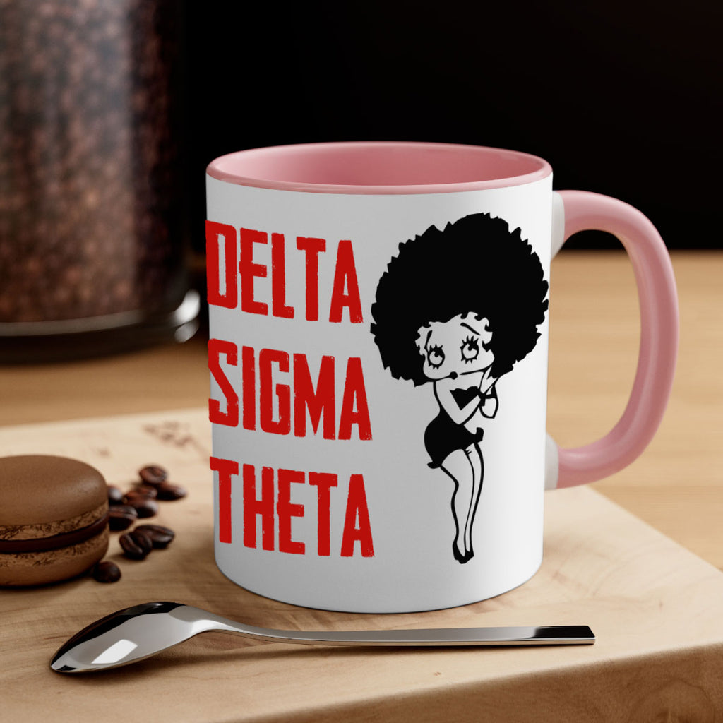 delta sigma theta 5#- black words - phrases-Mug / Coffee Cup