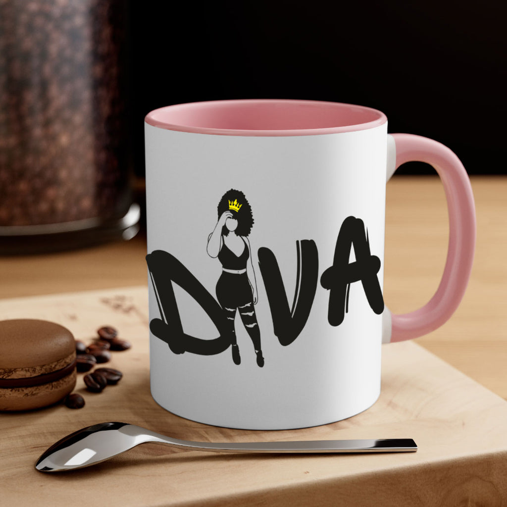 diva 6#- Black women - Girls-Mug / Coffee Cup