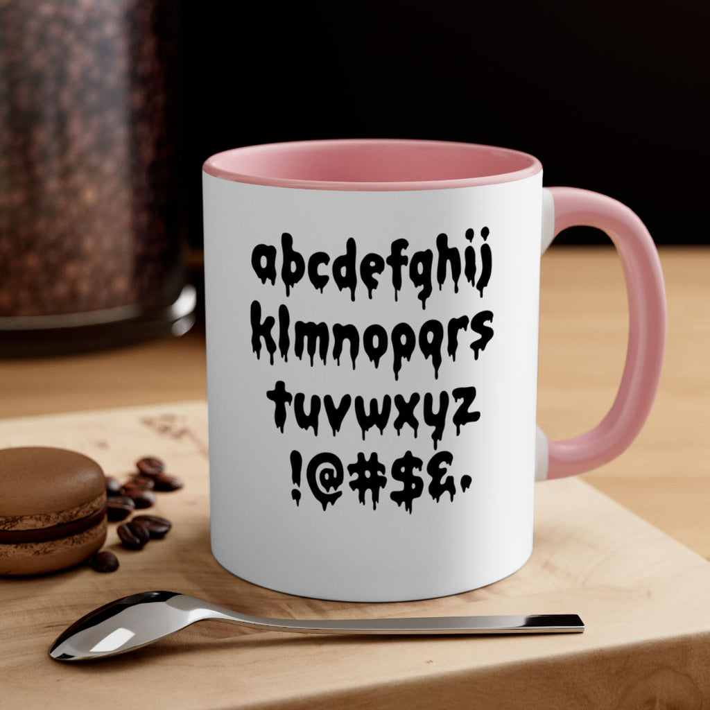 dripping lowercase 162#- black words - phrases-Mug / Coffee Cup