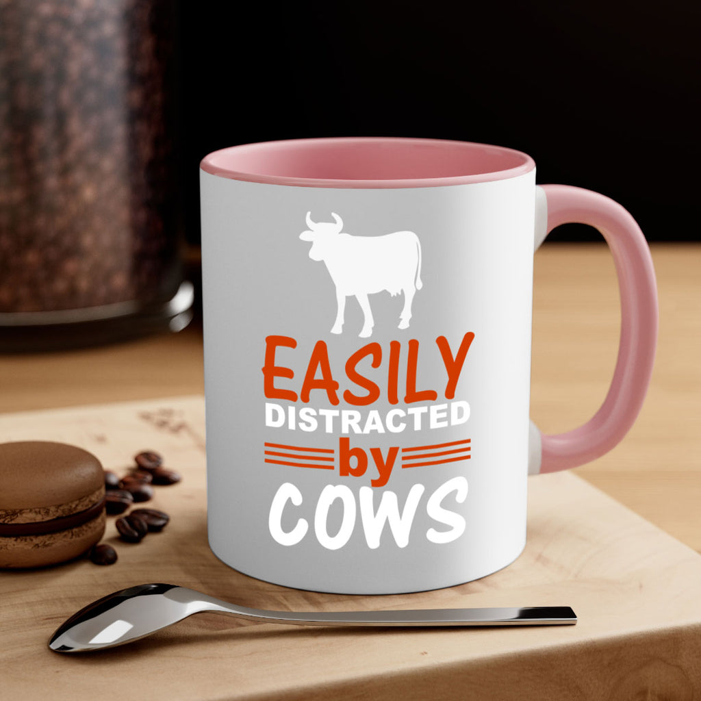 easily distracted by cows Style 4#- Cow-Mug / Coffee Cup