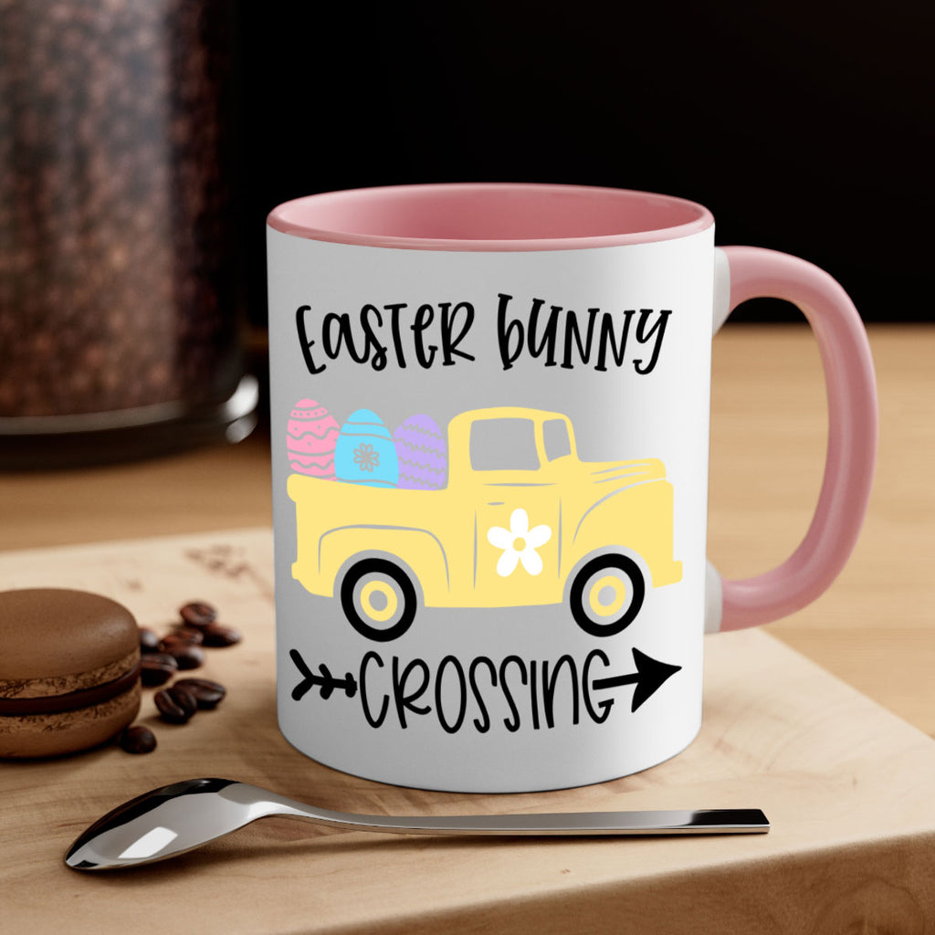 easter bunny crossing 59#- easter-Mug / Coffee Cup