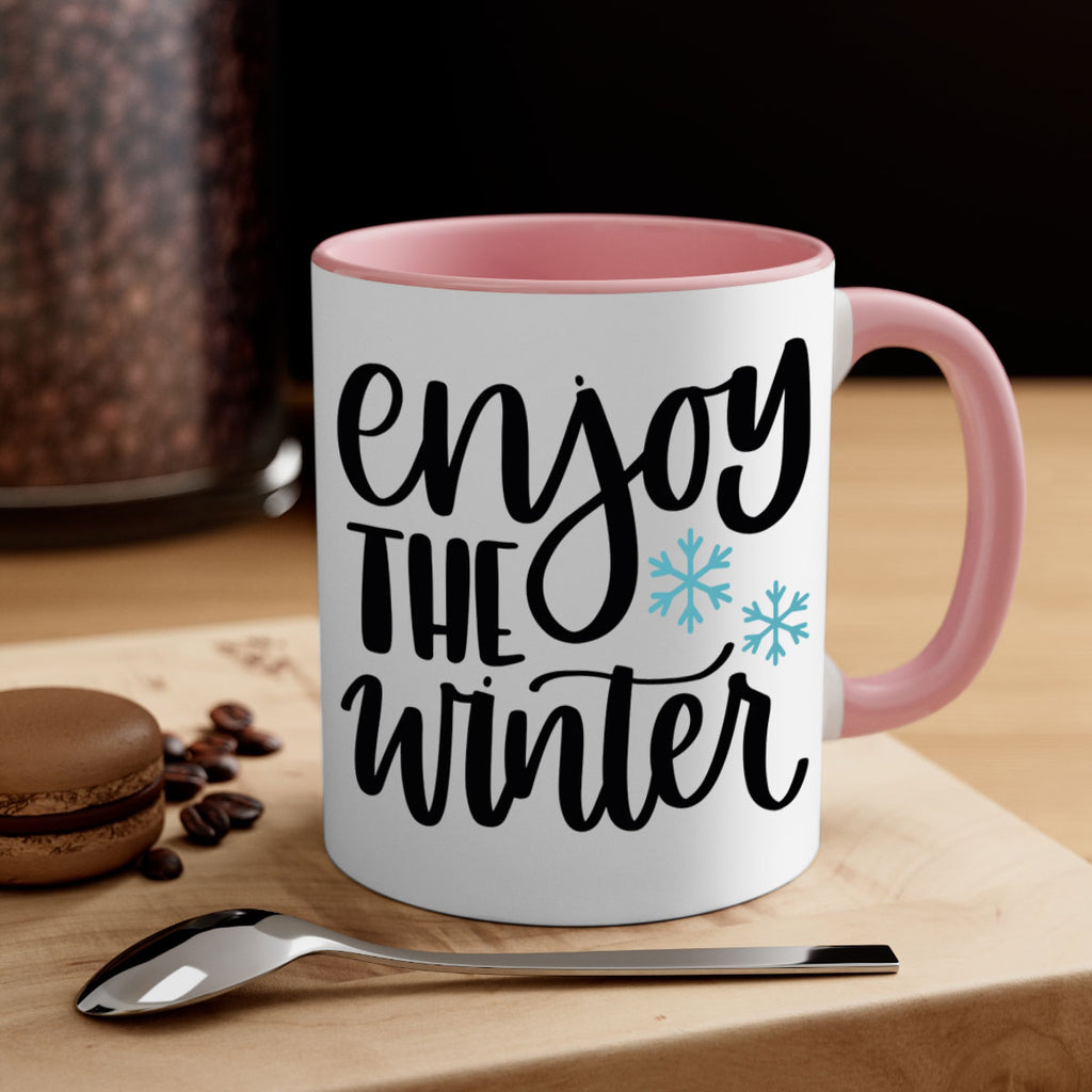 enjoy the winter 155#- christmas-Mug / Coffee Cup