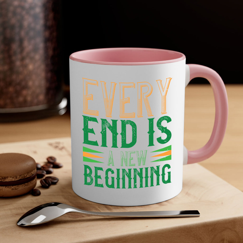 every end is a new beginning Style 138#- St Patricks Day-Mug / Coffee Cup