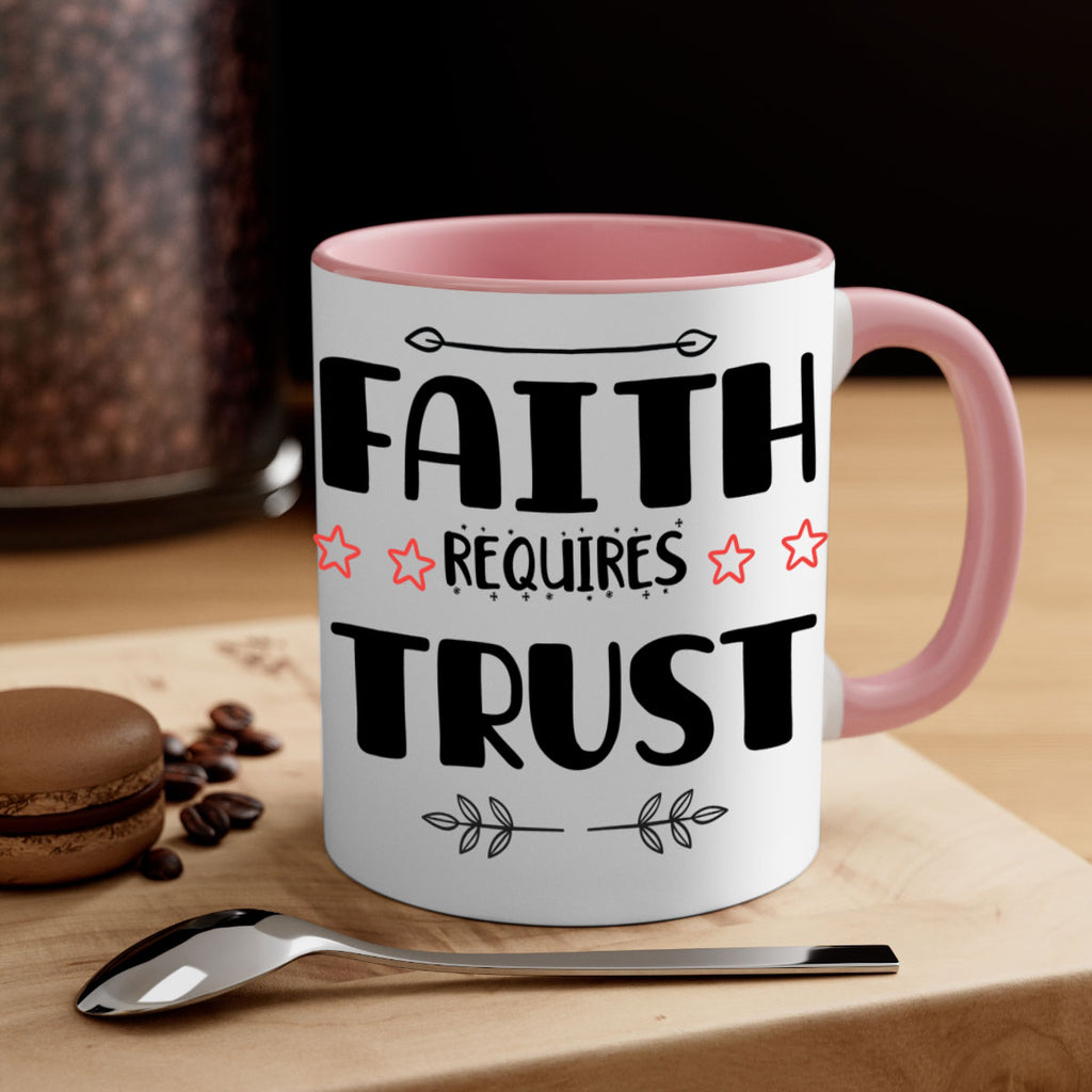 faith requires trust style 203#- christmas-Mug / Coffee Cup