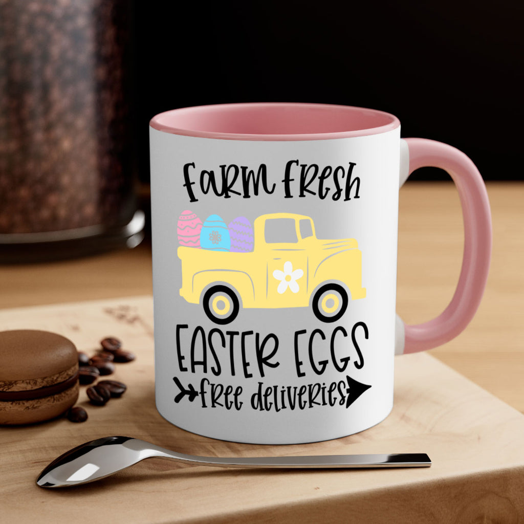 farm fresh easter eggs 46#- easter-Mug / Coffee Cup