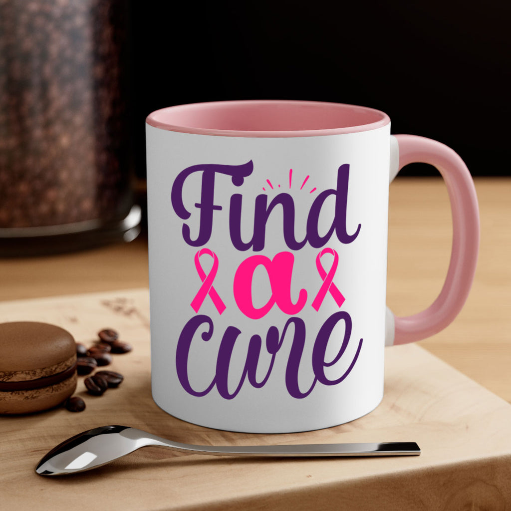 find a cure Style 12#- breast cancer-Mug / Coffee Cup