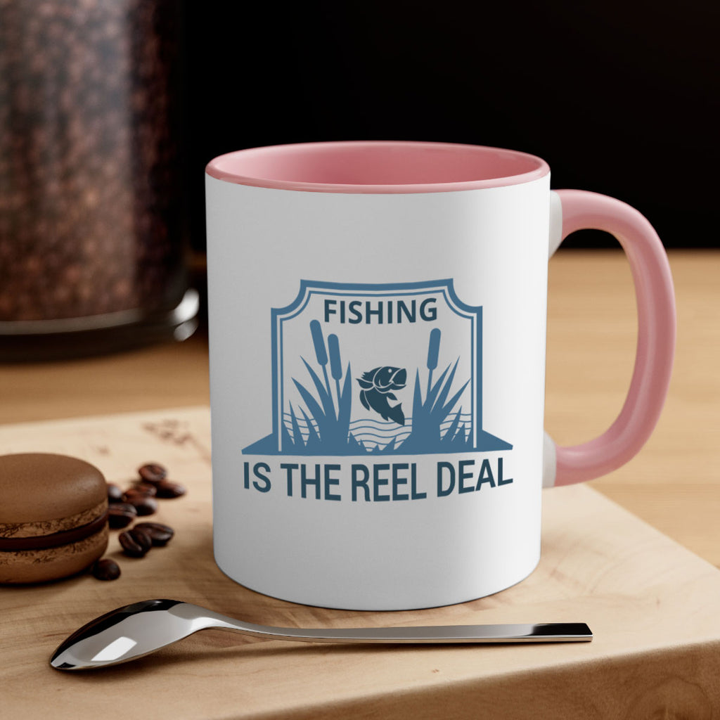 fishing is the real deal 138#- fishing-Mug / Coffee Cup