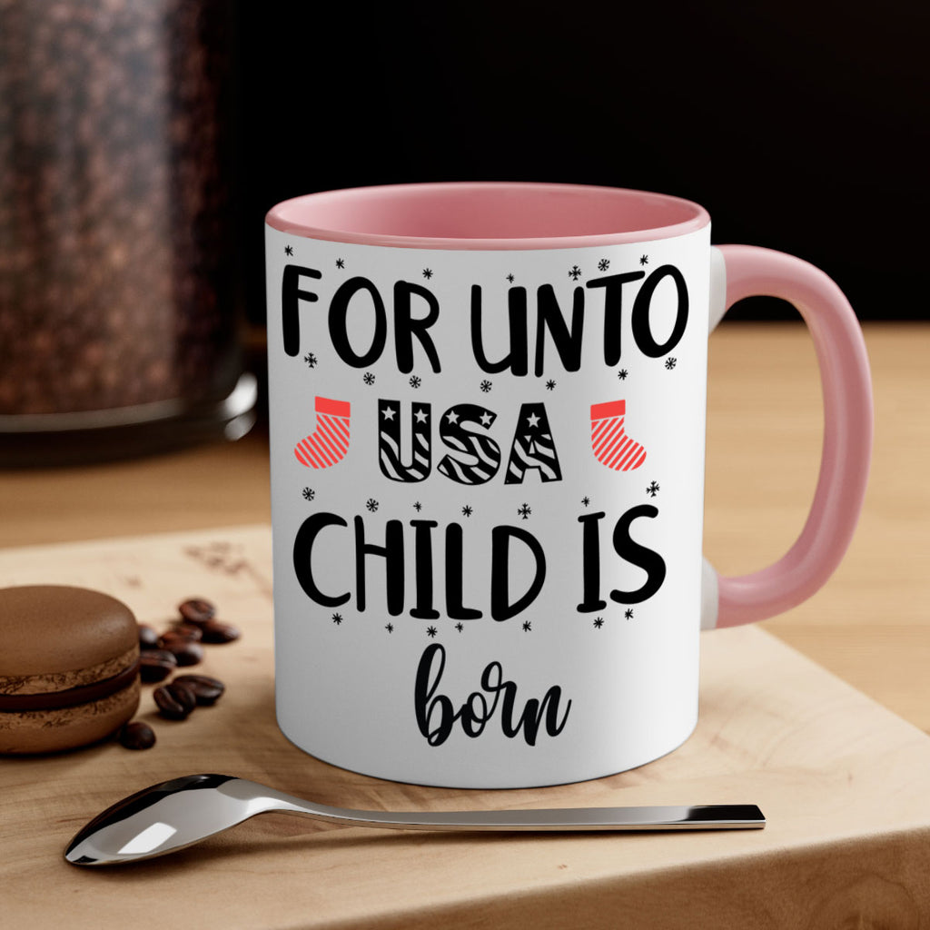 for unto us a child is born style 212#- christmas-Mug / Coffee Cup