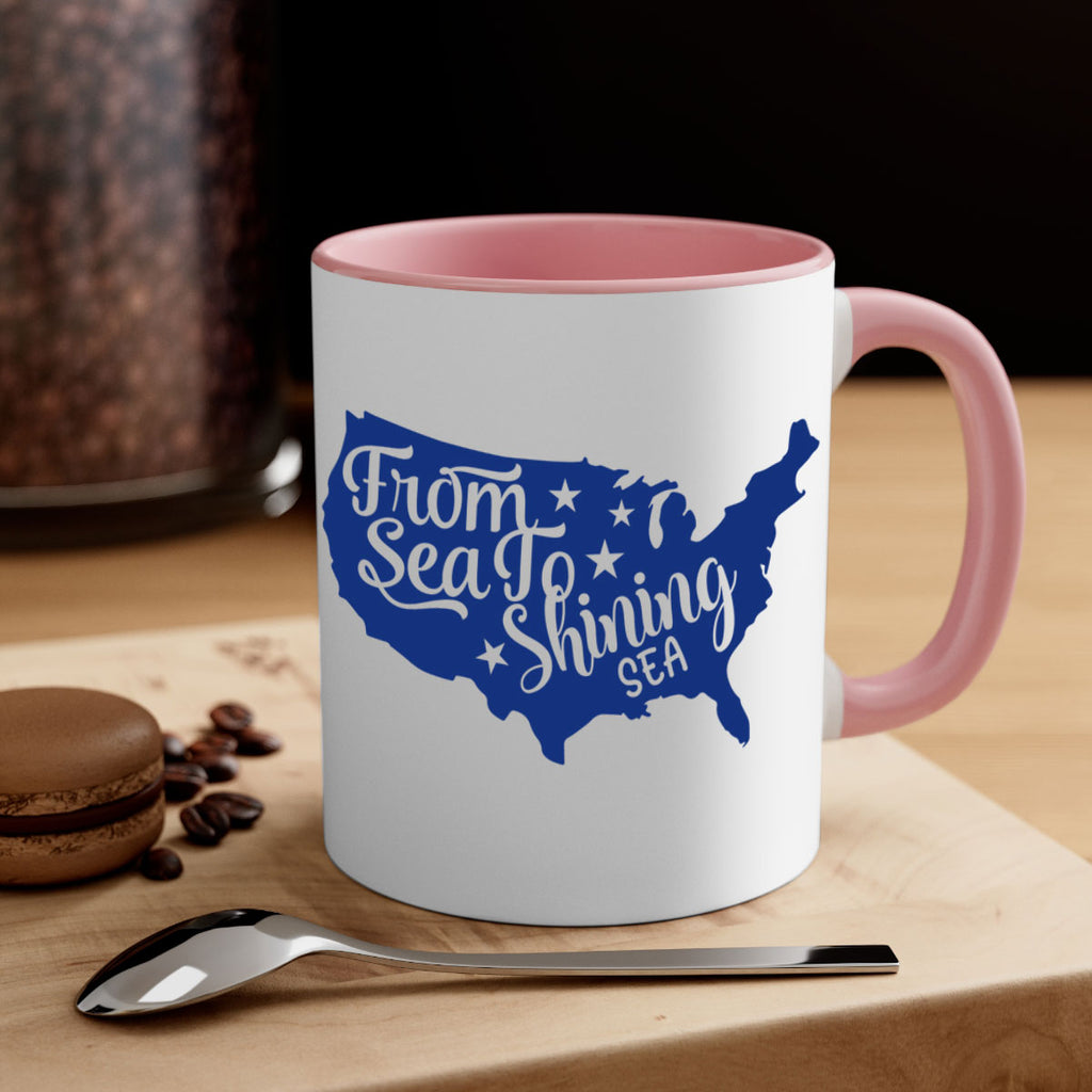 from sea to shining sea Style 52#- 4th Of July-Mug / Coffee Cup