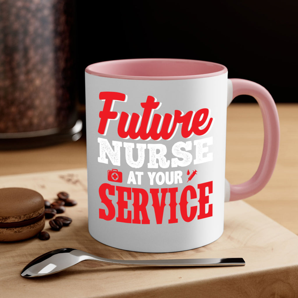 future nurse at your servicepng Style 241#- nurse-Mug / Coffee Cup