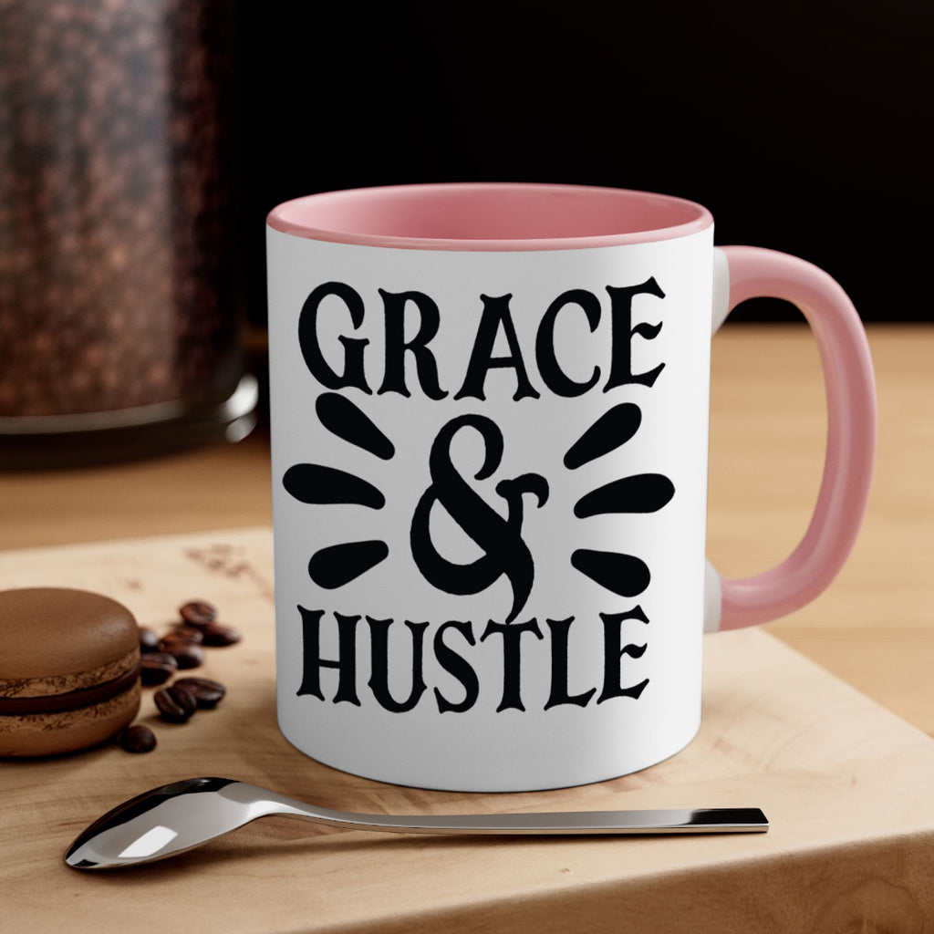 grace hustle Style 111#- motivation-Mug / Coffee Cup