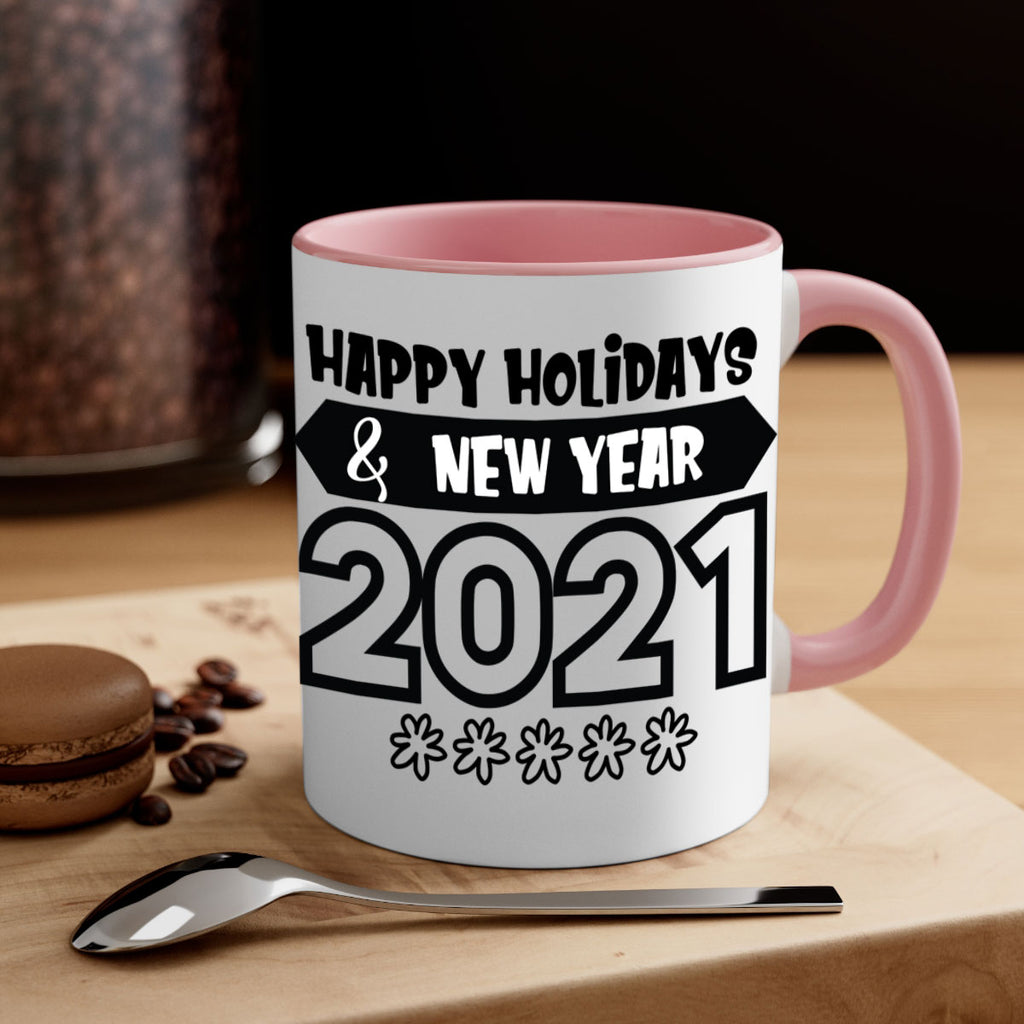 happy holidays new year style 257#- christmas-Mug / Coffee Cup