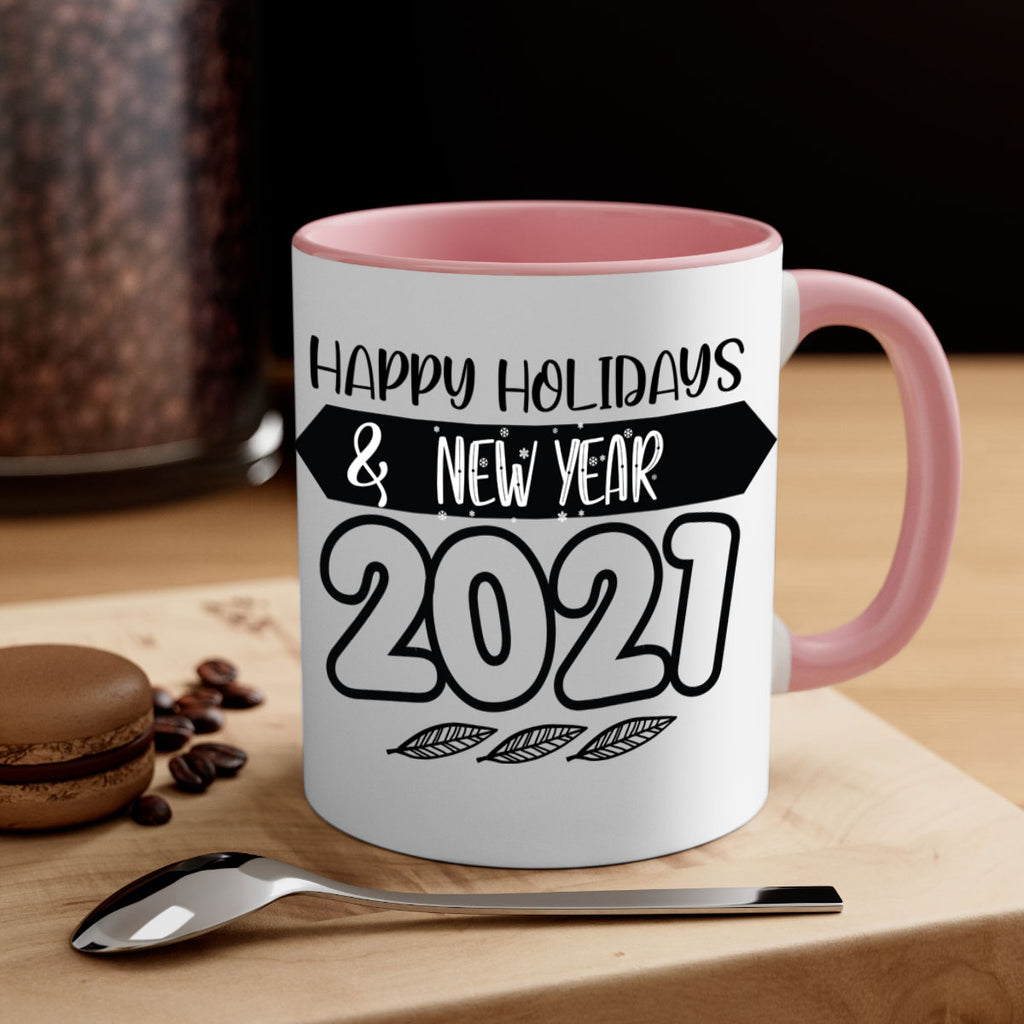 happy holidays new year style 260#- christmas-Mug / Coffee Cup