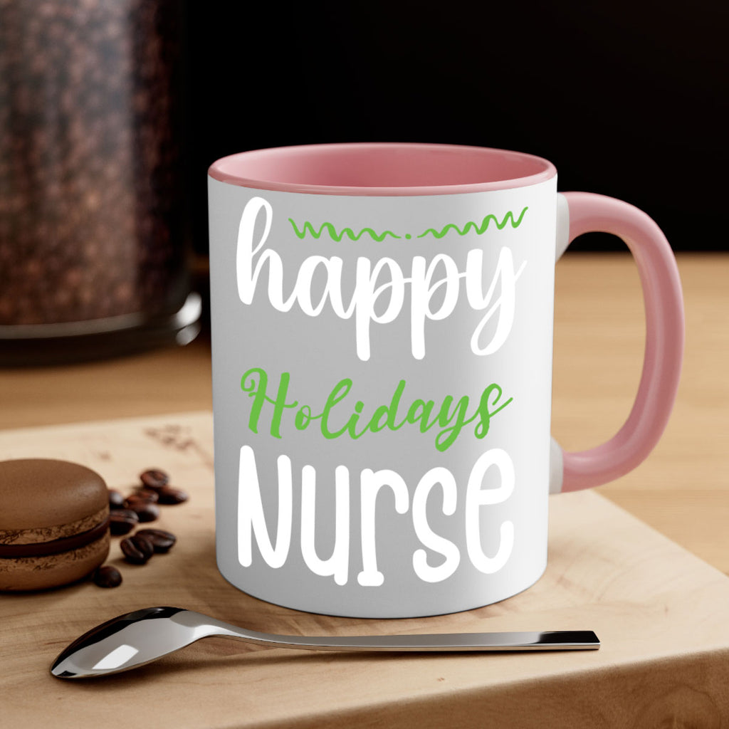 happy holidays nurse style 261#- christmas-Mug / Coffee Cup