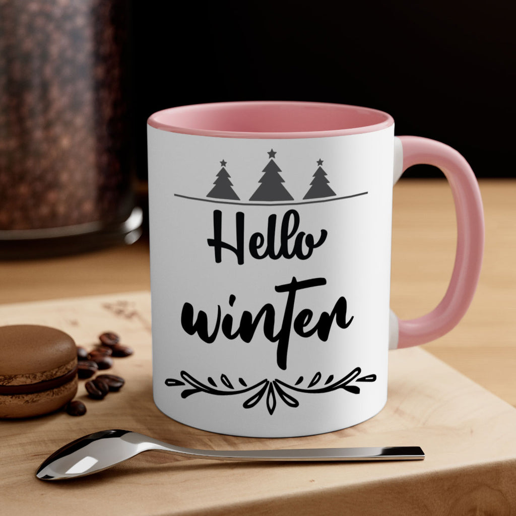 hello winter style 287#- christmas-Mug / Coffee Cup