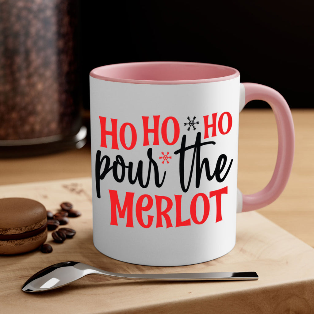 ho ho ho pour the merlot style 291#- christmas-Mug / Coffee Cup