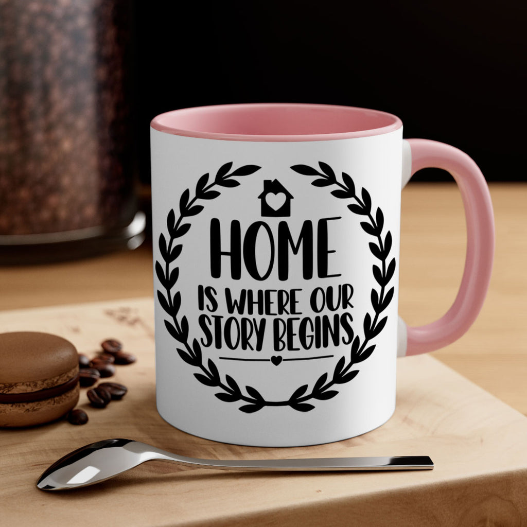 home is where our story begins 12#- home-Mug / Coffee Cup