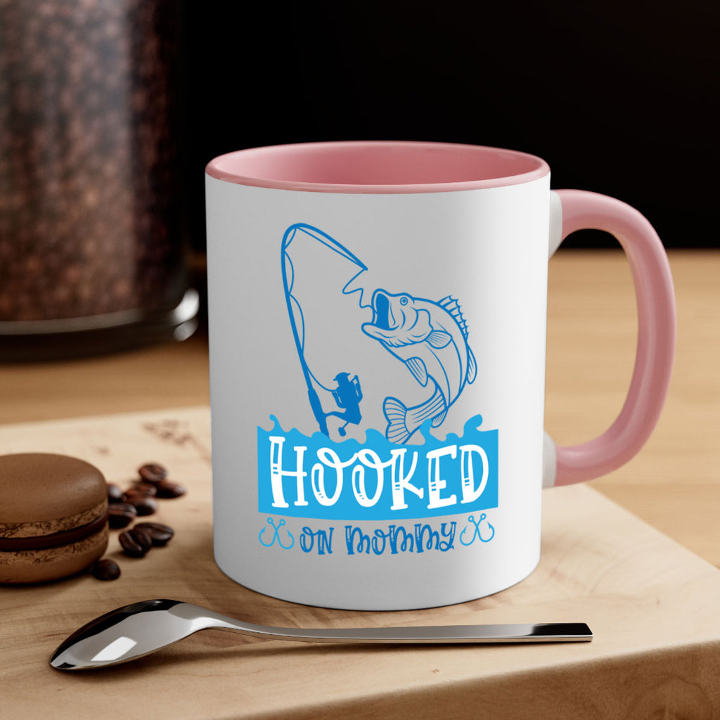 hooked on mommy 216#- fishing-Mug / Coffee Cup