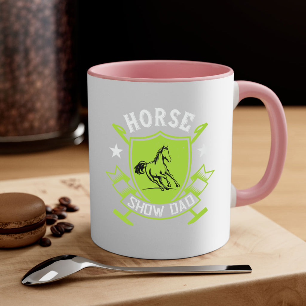 horse show dad Style 48#- horse-Mug / Coffee Cup