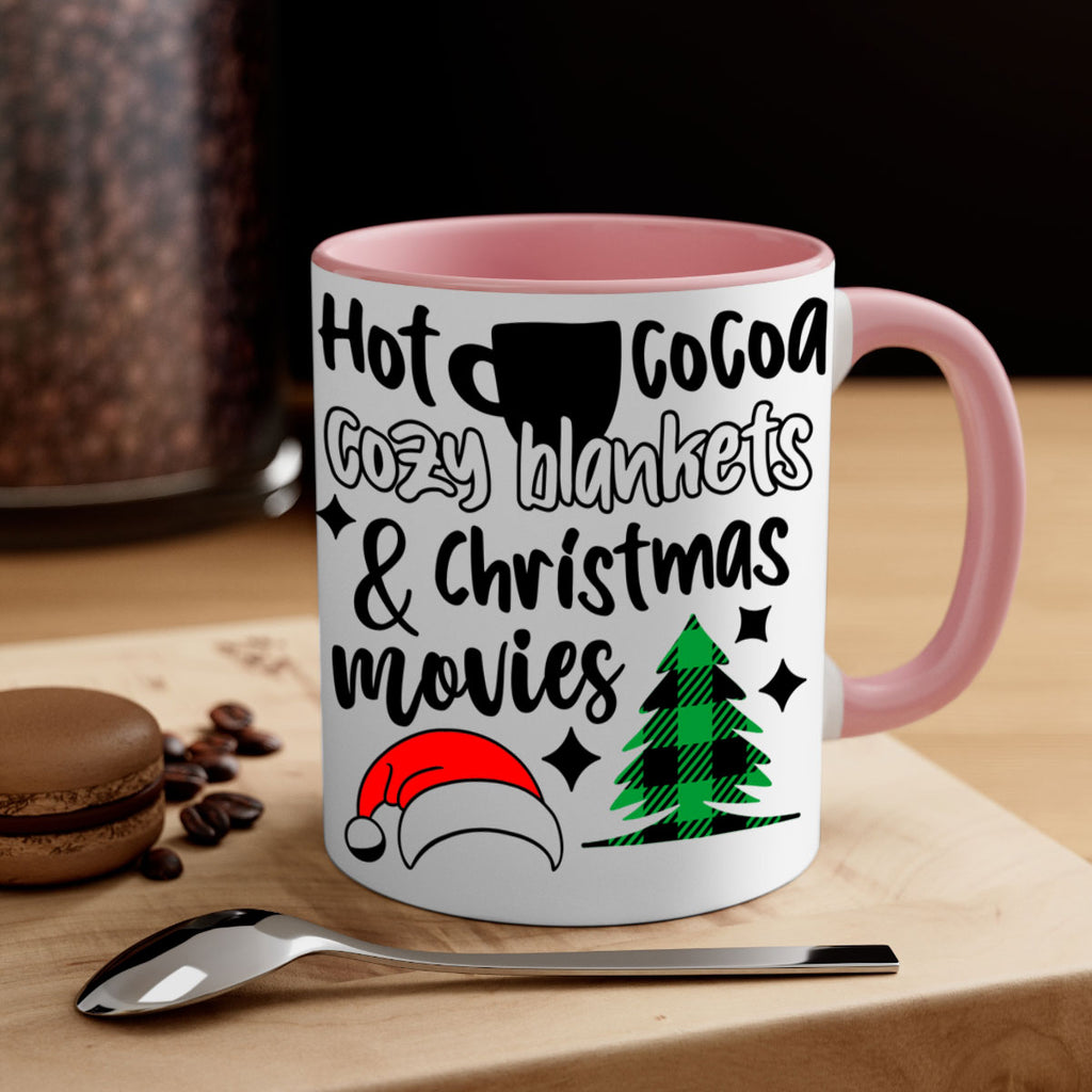 hot cocoa cozy blankets and christmas movies style 310#- christmas-Mug / Coffee Cup