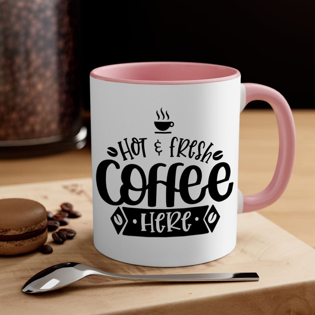 hot fresh coffee here 112#- coffee-Mug / Coffee Cup