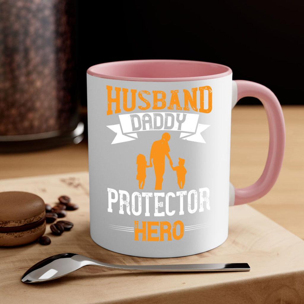 husband daddy protector hero 252#- fathers day-Mug / Coffee Cup