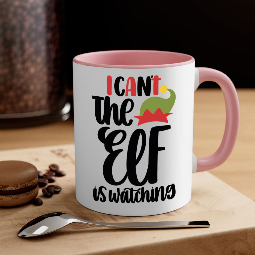 i cant the elf is watching 133#- christmas-Mug / Coffee Cup