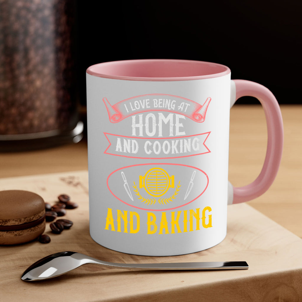 i love being at home and cooking and baking 31#- cooking-Mug / Coffee Cup