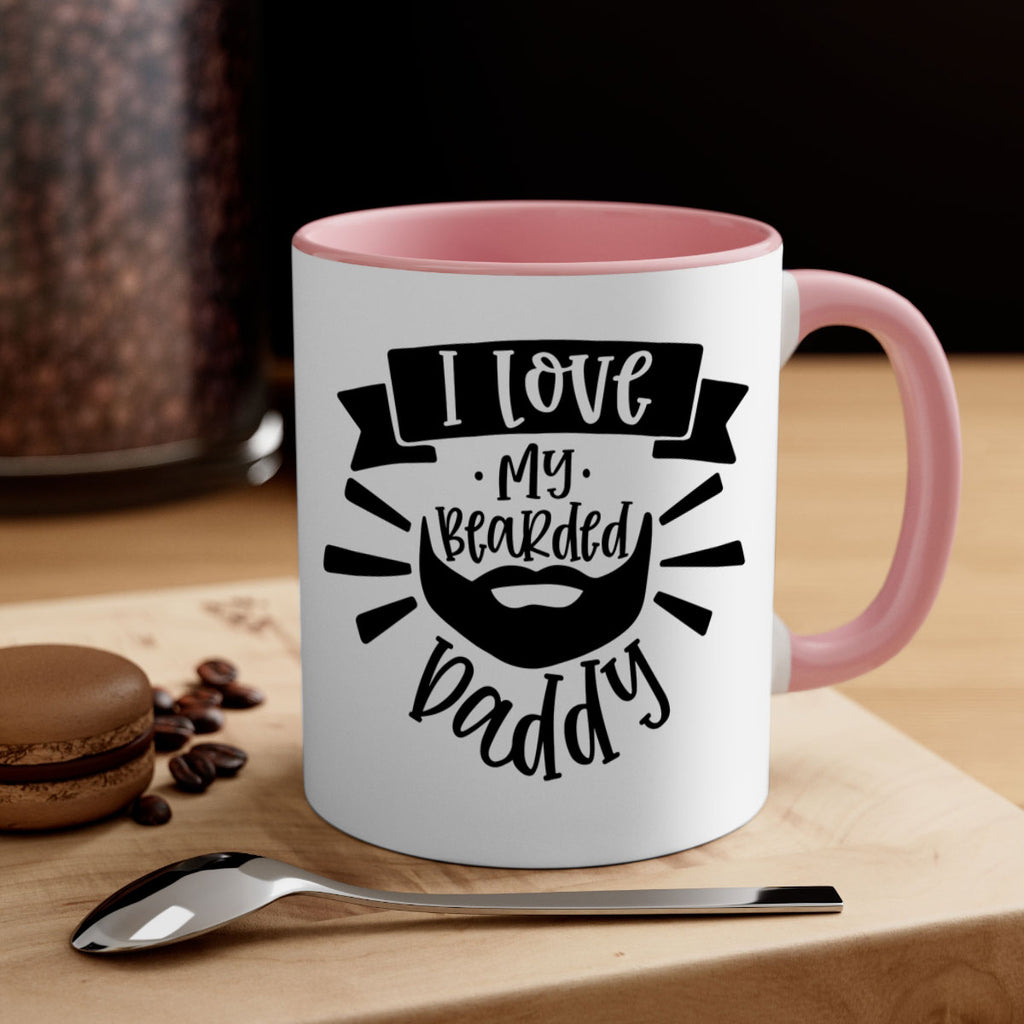 i love my bearded daddy 42#- fathers day-Mug / Coffee Cup