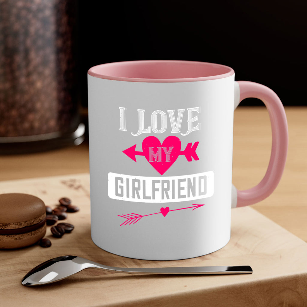 i love my girlfriend 54#- valentines day-Mug / Coffee Cup