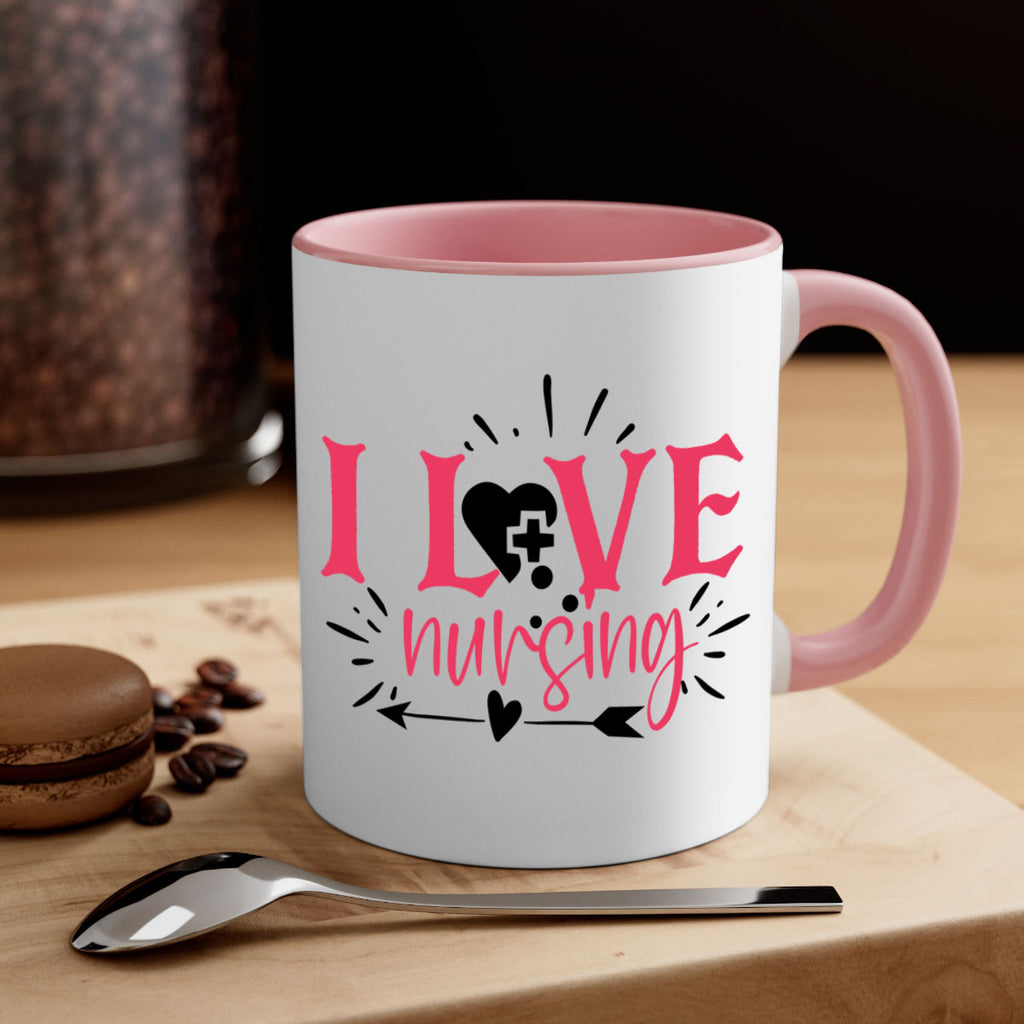 i love nursing Style 380#- nurse-Mug / Coffee Cup