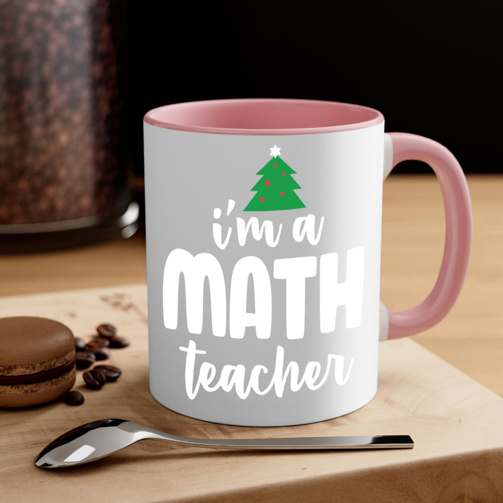 i'm a math teacher style 352#- christmas-Mug / Coffee Cup