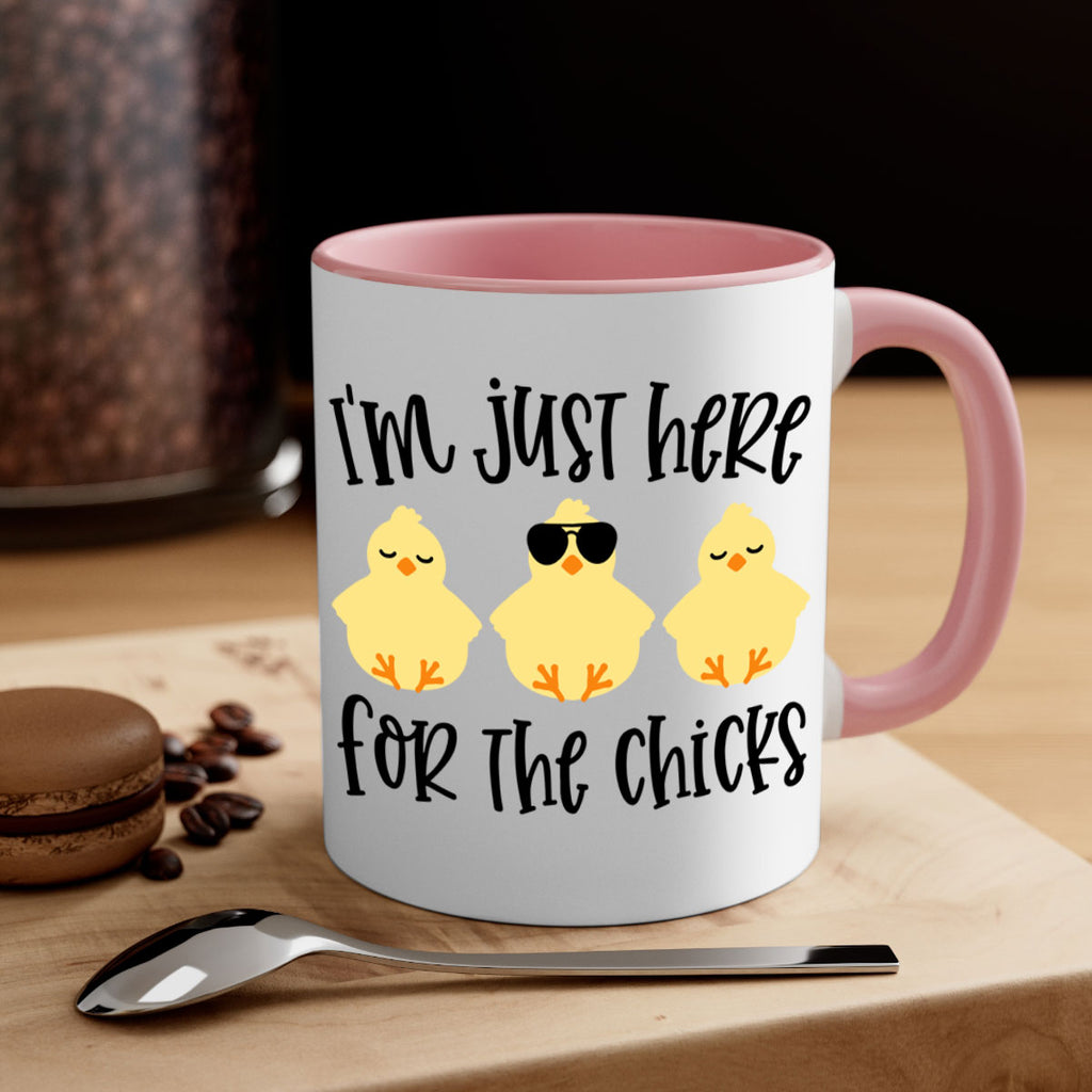 im just here for the chicks 20#- easter-Mug / Coffee Cup
