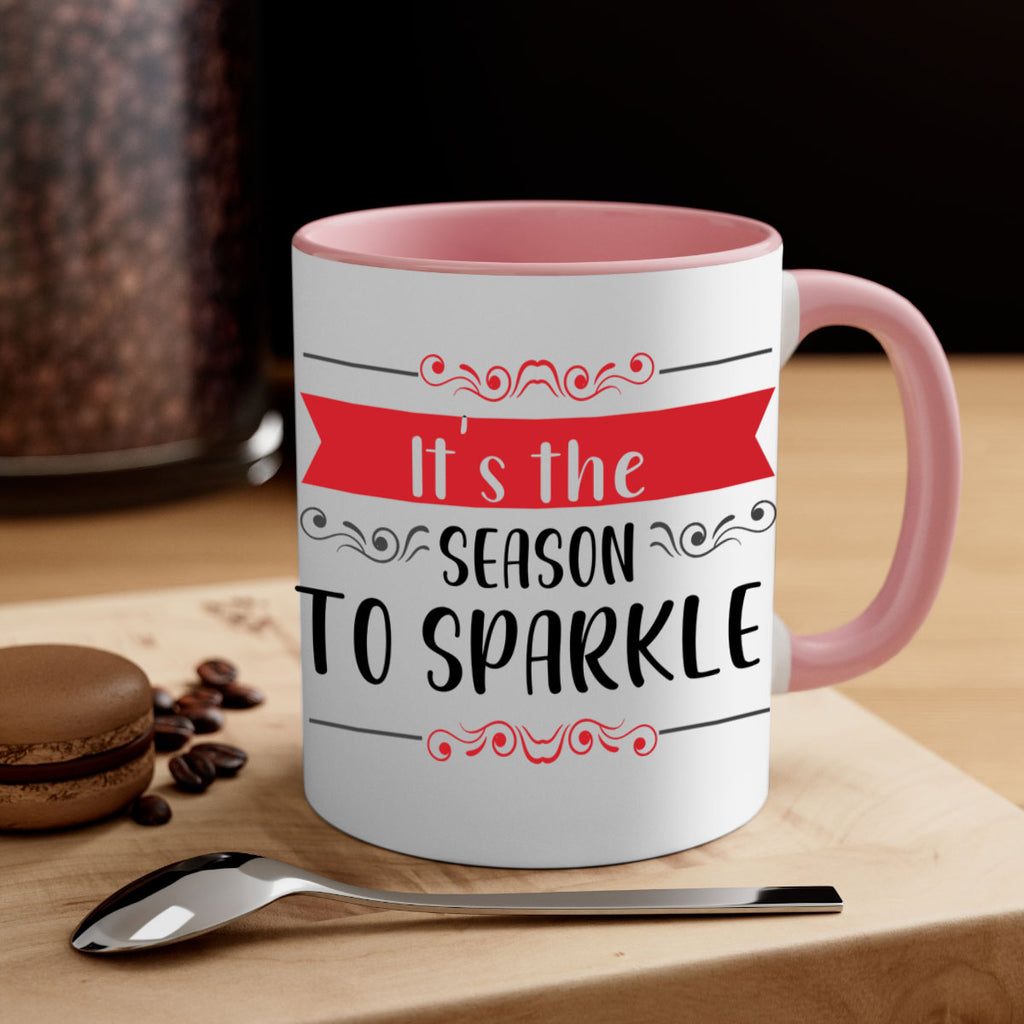 it s the season to sparkle style 371#- christmas-Mug / Coffee Cup